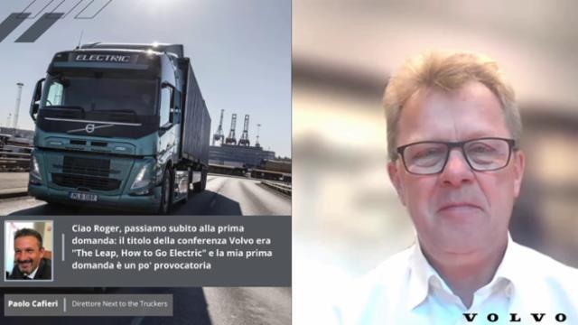 Paolo Cafieri, Direttore di NEXT TO THE TRUCKERS, intervista Roger Alm, Presidente Volvo Trucks 