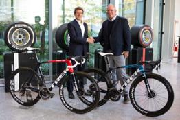 Matteo Barbieri Head of Pirelli Cycling & Roger Gierhart Vice-President of Trek Bicycle