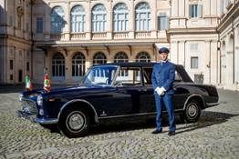 46 Presidential Lancia Flaminia driver