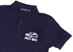 Ro 80 polo shirt navy blue Pic3