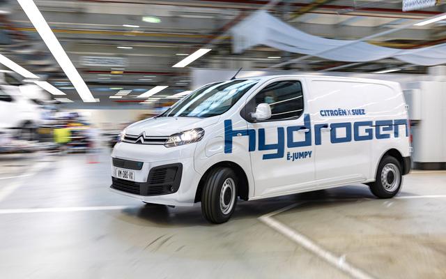 Citroën consegna il suo primo ë-Jumpy Hydrogen al gruppo SUEZ