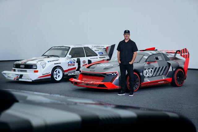 Welcome! Audi electrifies with U.S. star Ken Block