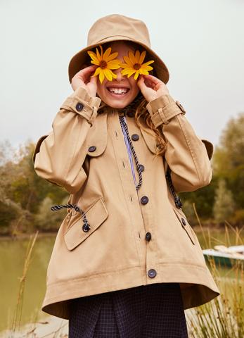 Il Gufo drawstring bucket hat - Green