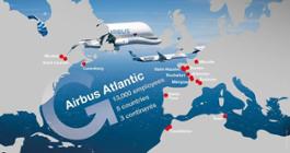 Carte Airbus Atlantic EN