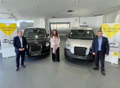 From left to right Emmanouil Papadogiannis, Brand Manager  Maria Spanos,President  George Spanos, Managing Director, Spanos S