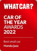 362284 Honda Jazz wins the Small Car of the Year at the What Car Car of the Year