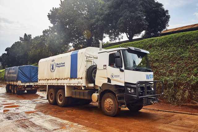 Renault Trucks rinnova la partnership con il World Food Programme fornendo assistenza ai camion che trasportano aiuti umanitari