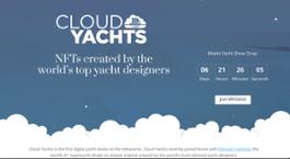 Cloud Yachts website Home Page