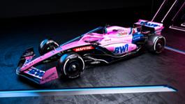 2022 - BWT Alpine F1 Team - Launch A522 - Pink single seater