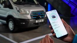 Ford E-Transit Detail Ford Telematics MobileApp