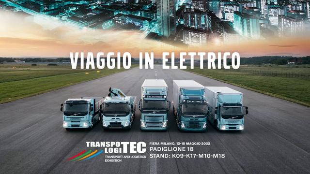 Volvo Trucks porta a Transpotec le sue soluzioni per il trasporto sostenibile