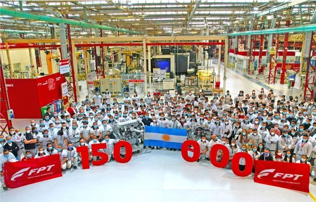 Nuovo record per FPT Industrial: dallo stabilimento di Córdoba esce il motore n.150.000