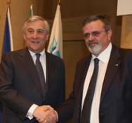 Paolo Capone e Antonio Tajani