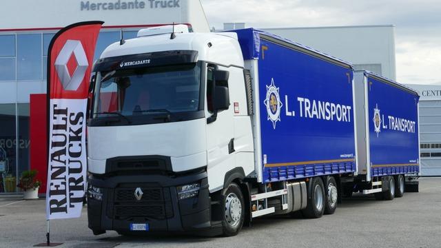 5 Renault T High Evolution per la flotta di L. Transport