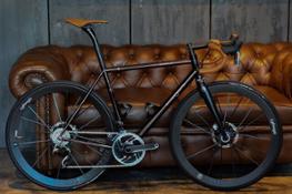 Officine Mattio Brondello carbon steel with custom finishing, saddle and bar