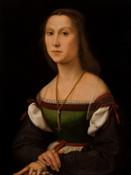 Raffaello, Ritratto femminile, XVI sec, Galleria Nazionale delle Marche RID