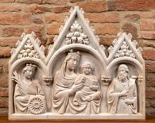 3. Tino di Camaino. Madonna con Bambino tra S. Caterina d'Alessandria e S. Giovanni Battista