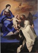 1 La Vergine con il Bambino appaiono a Santa Francesca Romana