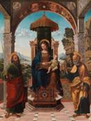 1.-Francesco-Dal-Ponte-il-Vecchio-Madonna-in-trono-tra-i-Santi-Paolo-e-Pietro-1519.
