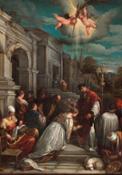 4.-Jacopo-Dal-Ponte-San-Valentino-battezza-Santa-Lucilla-1575-ca.