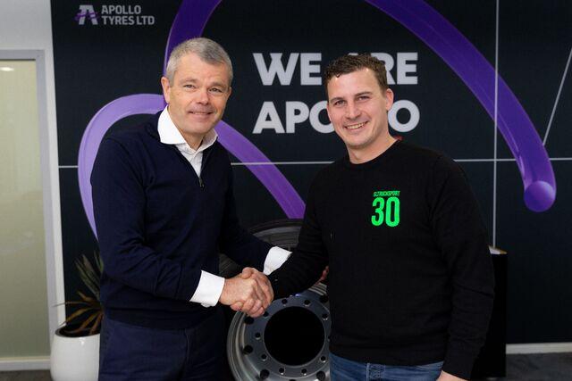 Apollo Tyres firma un accordo di sponsorizzazione biennale per le corse di camion con la tedesca SL Trucksport 30