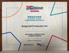Premio Innovatori Responsabili 2022  Menzione a Bulgarelli Production