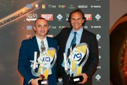Paolo Andreucci e Rudy Briani premiati a Bologna ai Volanti ACI 2