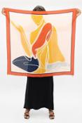 The Positive Company, Maya Angelou Le Carr Regenerated Silk Scarf, £120, 7754406
