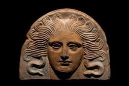 Antefissa a volto di Gorgone IV sec. a.C.