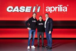 CASE IH Sponsorship Aprilia Racing Massimo Rivola, Maverick Vinales, Mirco Romagnoli ph©CosimoMaffione 638510