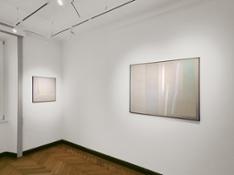 Giorgio Griffa e Riccardo Guarneri, Kromya Art Gallery Lugano, 2023, installation view. Ph. Bruno Bani (2)