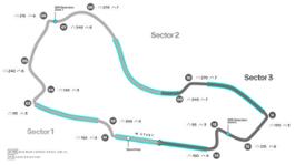 2023 Australian GP - Track Map - English