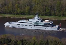 Lurssen Norn 1 - Delivery ©Carl Groll