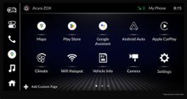Acura ZDX In-Car Connectivity Screen FINAL