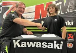 th MTM Kawasaki Team WSSP300 Lineup Announcement Mirko Gennai