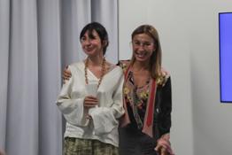 002 Caterina Sbrana  premiata da Nicoletta Castellaneta