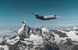 Cessna+Citation+CJ3+Gen2+in+air+over+mountains