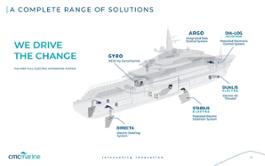 CMC Marine First full-electric integrated system