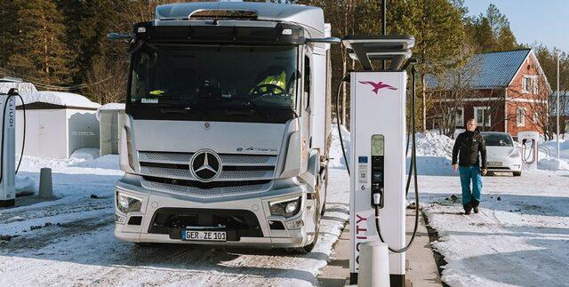 eActros in inverno: domande e risposte sull'utilizzo in presenza di ghiaccio o neve e in condizioni di freddo