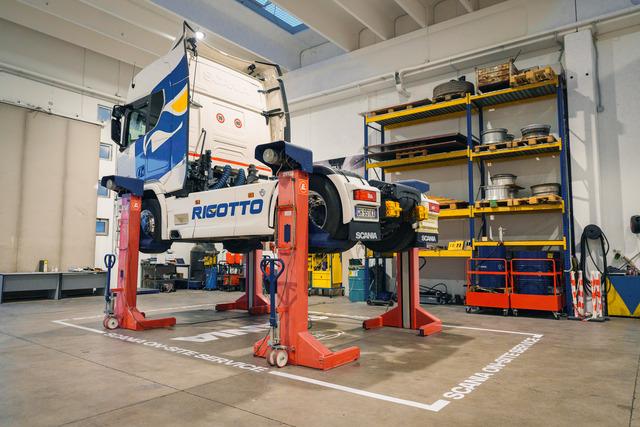 Il nuovo punto Scania On-site Service di Rigotto: un risparmio ulteriore di carburante, chilometri e tempo