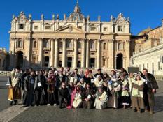 Il presepe di Paravento in Vaticano 1