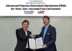 (Image) Hyundai Kia to Develop PEM with Gore for Hydrogen FC Systems updated
