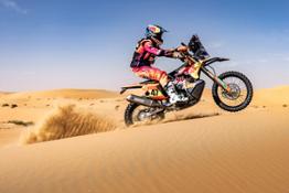 569522 kevin-benavides KTM Dakar-Rally-2024 Saudi-Arabia Stage5 0692 Stage 5