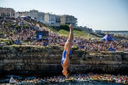 Red Bull Cliff Diving World Series 2023 Stop 3 - Polignano a Mare, Italy Rhiannan Iffland Credit Romina Amato - Red Bull Cont