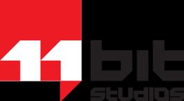 11 bit studios - logo black