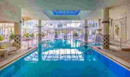 Indoor pool daytime Cavalieri Grand Spa Club