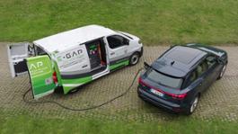 Audi Q6 e-tron ricarica E-GAP on demand on location --- VGI  U