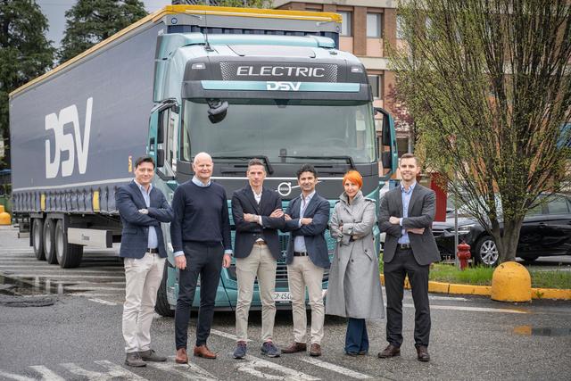 DSV testa la mobilità elettrica con Volvo Trucks Italia