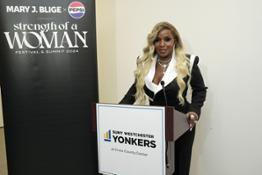 Mary J  Blige announces the Pepsi x Mary J  Blige Strength of a Woman Community Fund