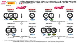 France allocation Moto2&Moto3-White background